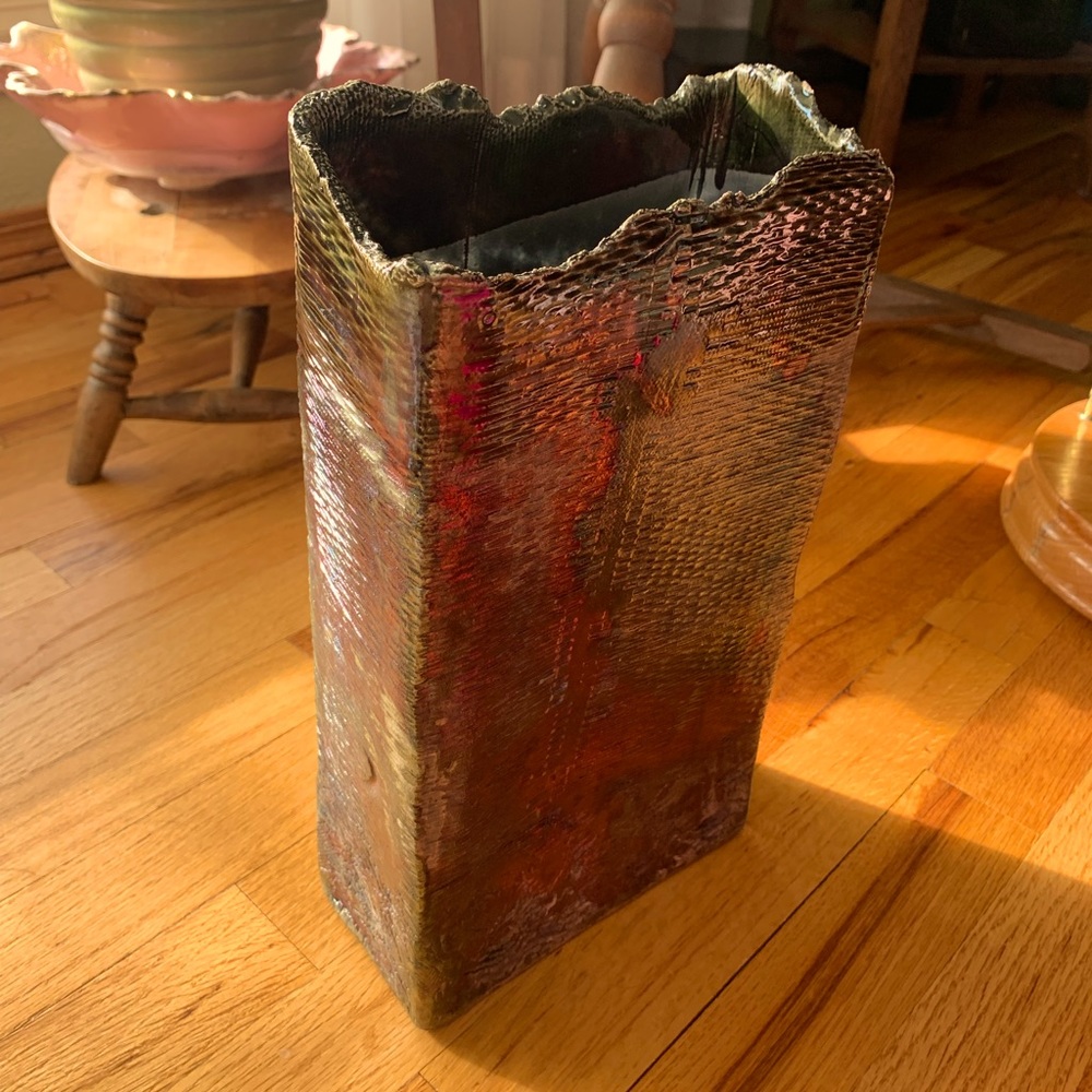 Large RAKU Vase
